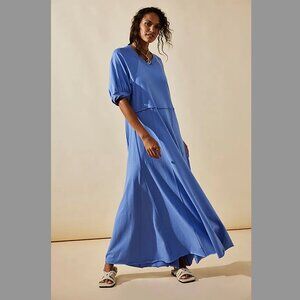 Free People Blue Maxi Dress